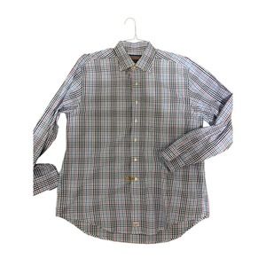Mens Vineyard Vines Long Sleeve Button Up Shirt Large